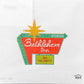 Mid Century Bethlehem Inn Sign and Stitch Guide