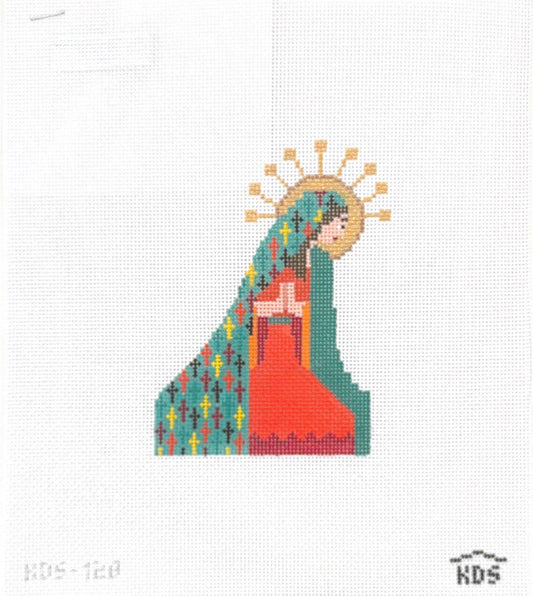Mid Century Nativity Mary and Stitch Guide