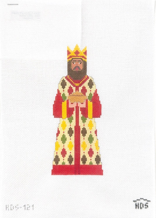 Mid Century Nativity First Wiseman and Stitch Guide