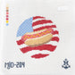 American Flag Hot dog