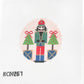 Green Nutcracker with Trees