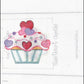 Sweetheart Cupcake with Stitch Guide