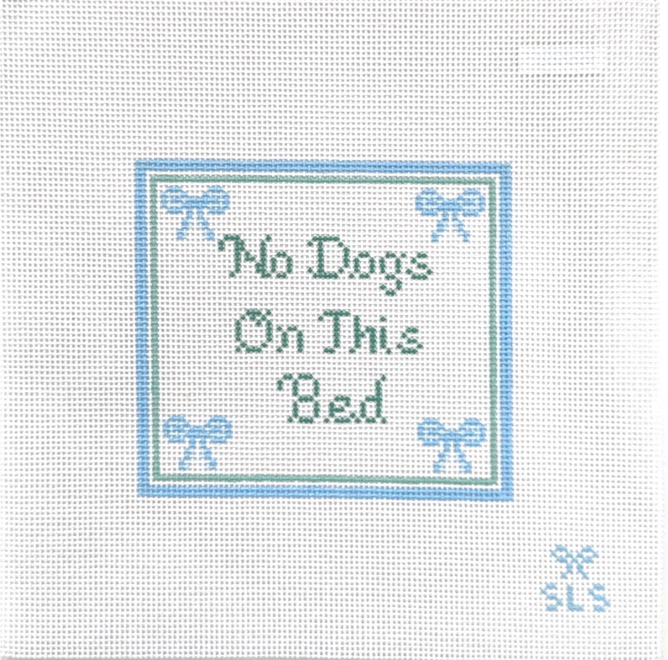 No Dogs on This Bed