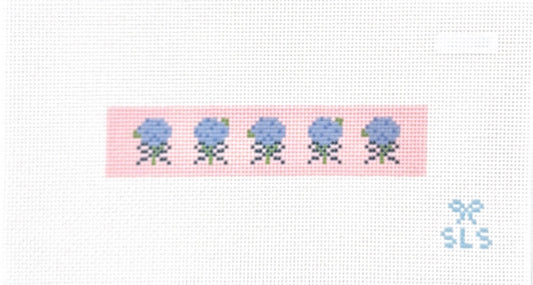 Hydrangea Stems on Pink Fob