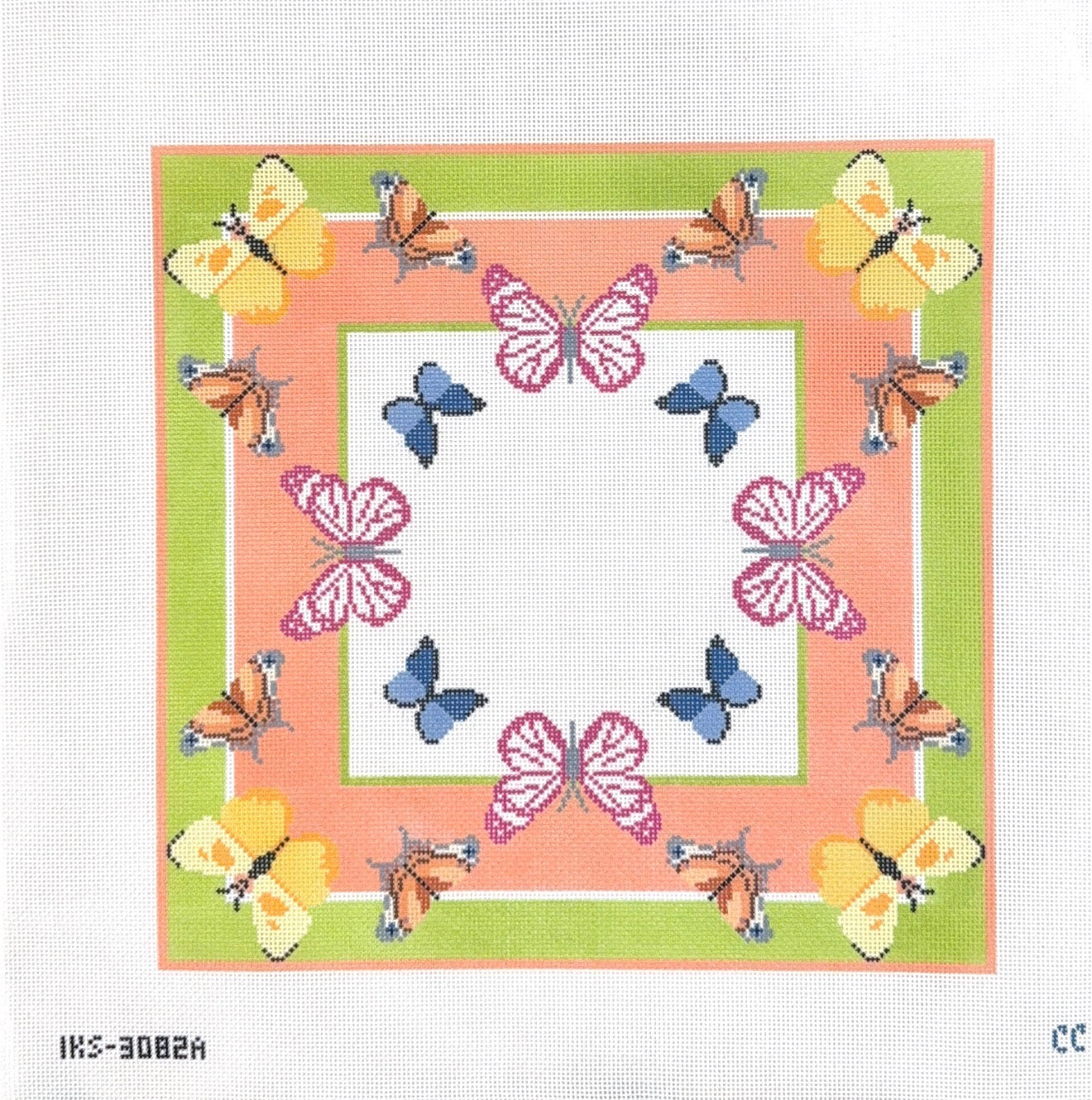 Large Bright Butterfly Scarf