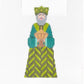 Mid Century Nativity Second Wiseman with Stitch Guide