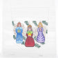 Alexa Stocking Cuff Angels with Threads and Stitch Guide