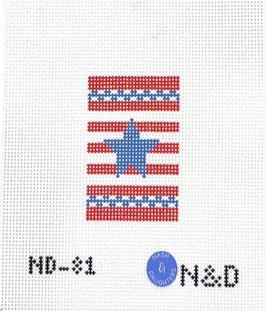 Stars & Stripes Luggage Tag