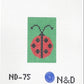Lady Bug Luggage tag