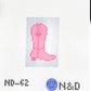 Cowboy Boot Luggage Tag