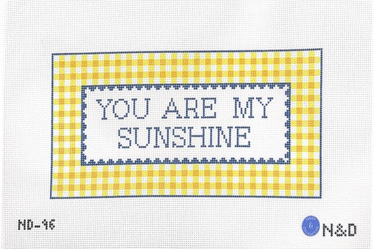 You are my sunshine