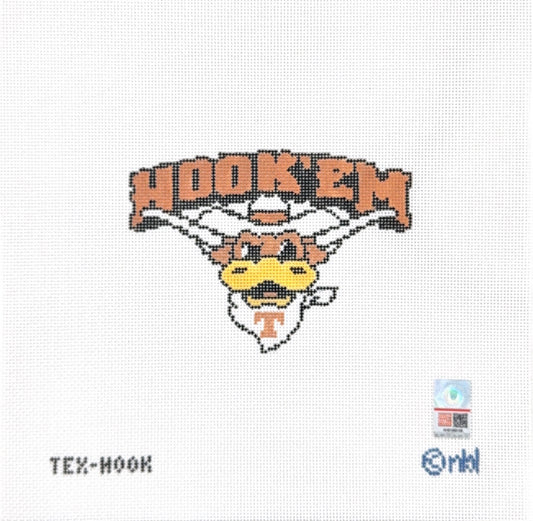 Hook 'Em Horns Mascot