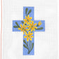 Large Blue with Yellow Cross 101C
