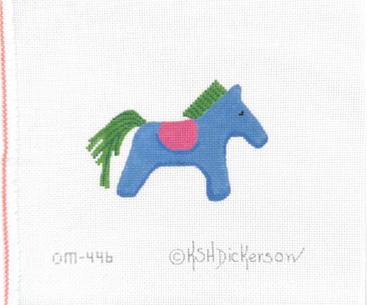 Hermes Horse Green/Fuchsia