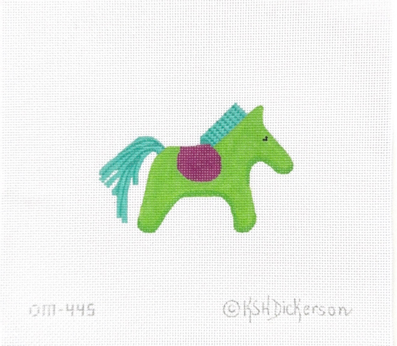 Hermes Horse Green/Magenta
