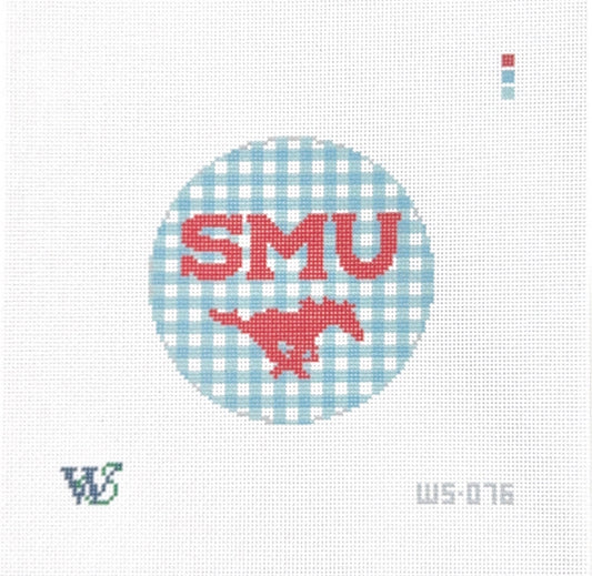 SMU Gingham Round