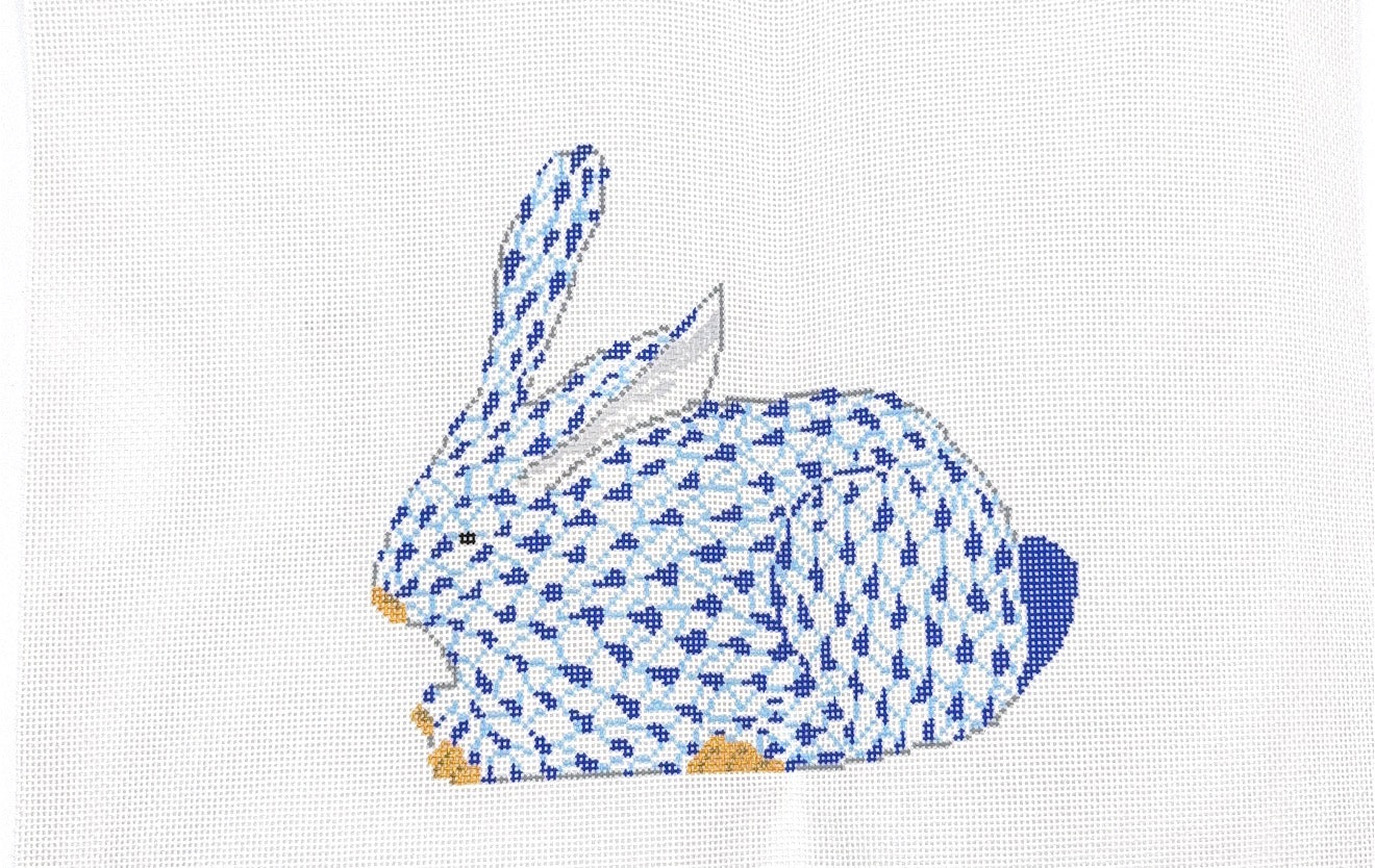 Blue Herend Bunny