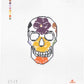 Fall Pansy Sugar Skull
