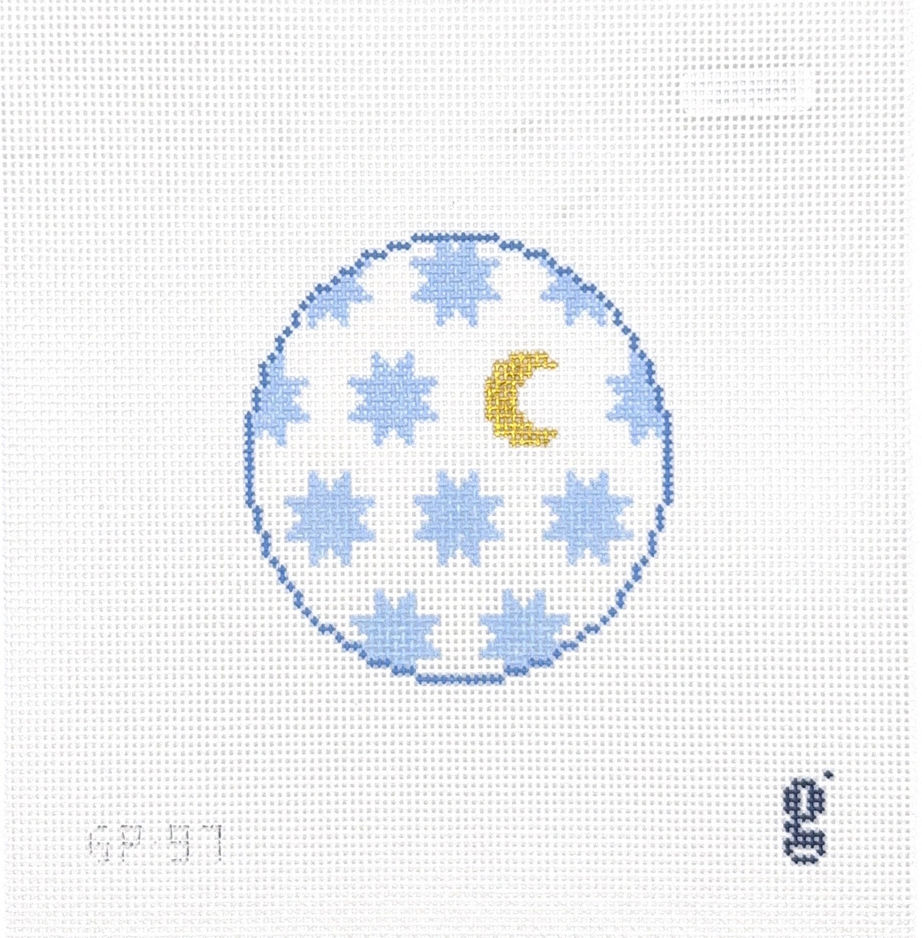 Moon & Stars Round
