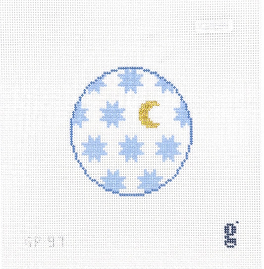 Moon & Stars Round