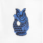 Navy Fish Pitcher