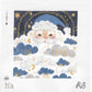 Blue Santa w Cloud Beard