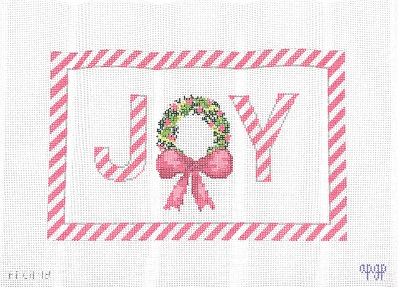 Peppermint Joy Wreath