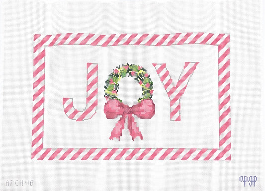 Peppermint Joy Wreath