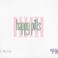 Happy Pills pink & white