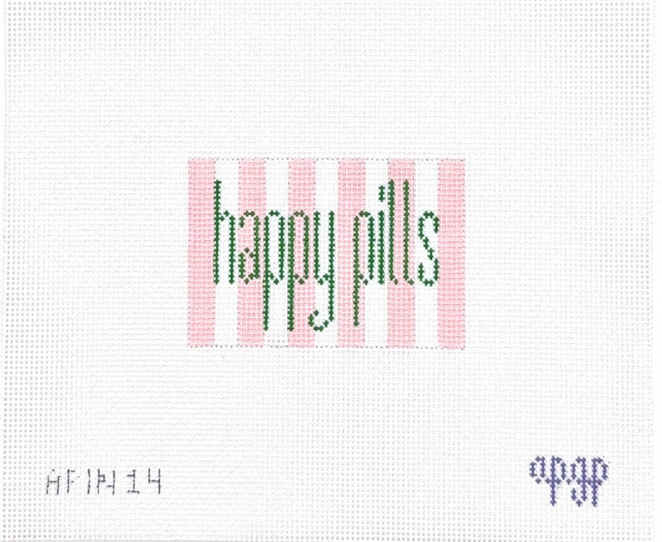 Happy Pills pink & white