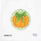 Gingham Pumpkin Round