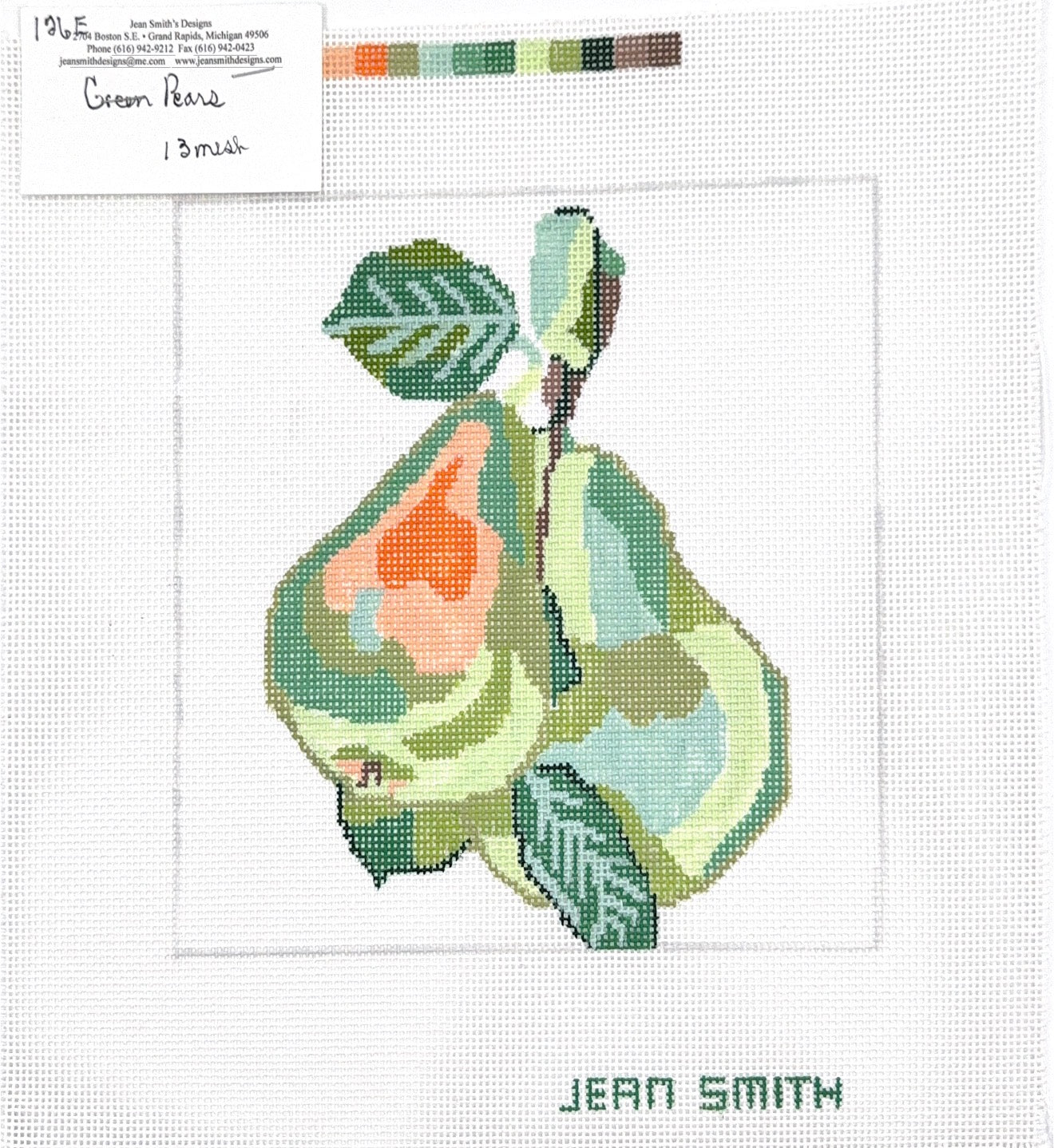Green Pears 8x8