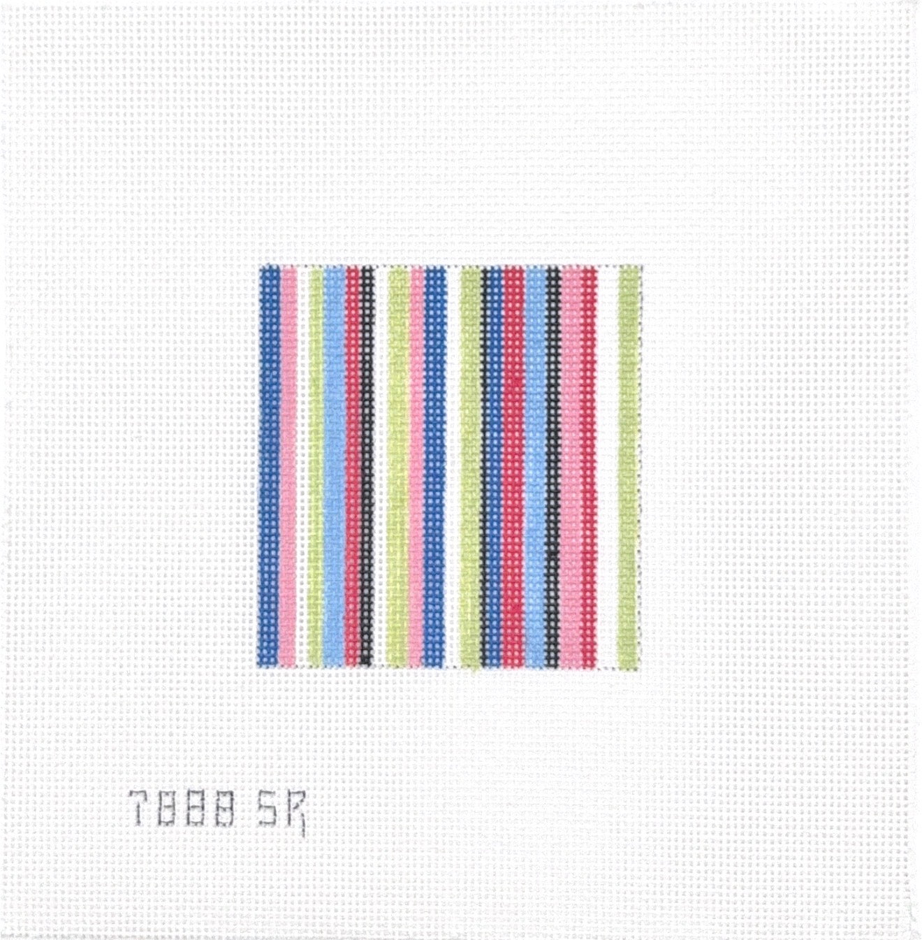 Candy Stripe 3x3 Square