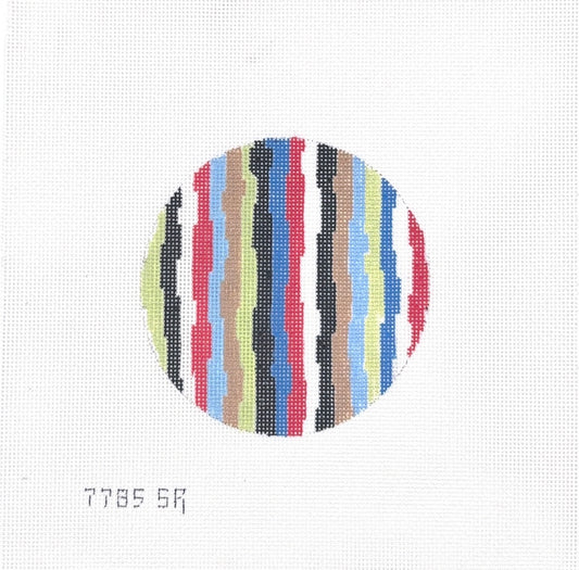 Striped Wave 4" Round