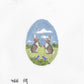 Bunny Date Egg Medium