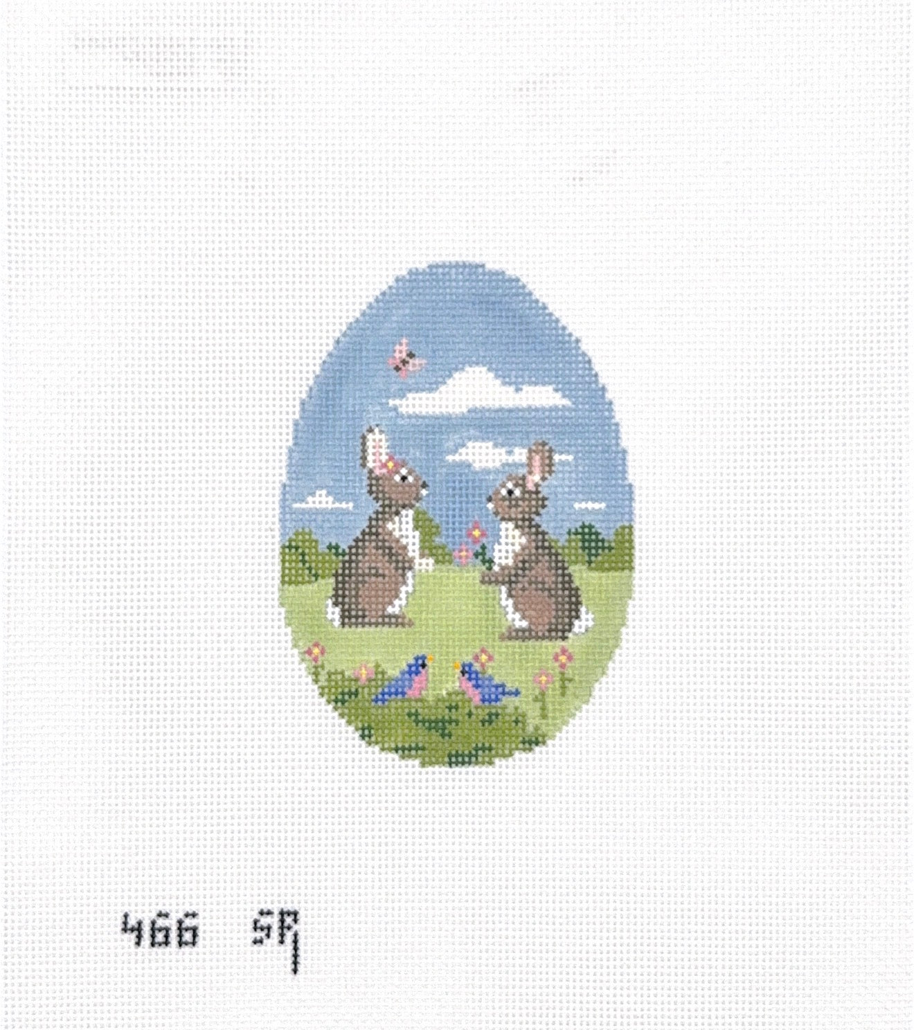 Bunny Date Egg Medium