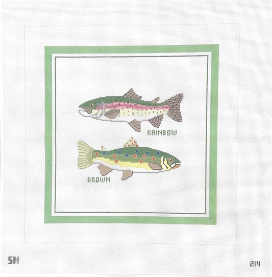 Trout Pillow