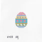 Floral Striped Egg Mini