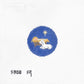 Creche With Lamb blue 2.5" round