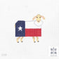 Texas Flag Sheep with Stitch Guide