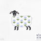 Thistle Sheep with Stitch Guide