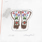 Gauntlets with Florals
