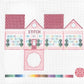 Needlepoint Store 3-D House