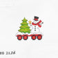 Christmas Train Series Snowman