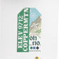 Copper Mountain Travel Tag