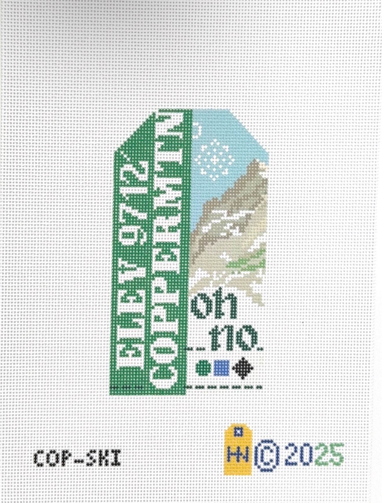 Copper Mountain Travel Tag