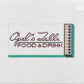 Opals Table Matchbook