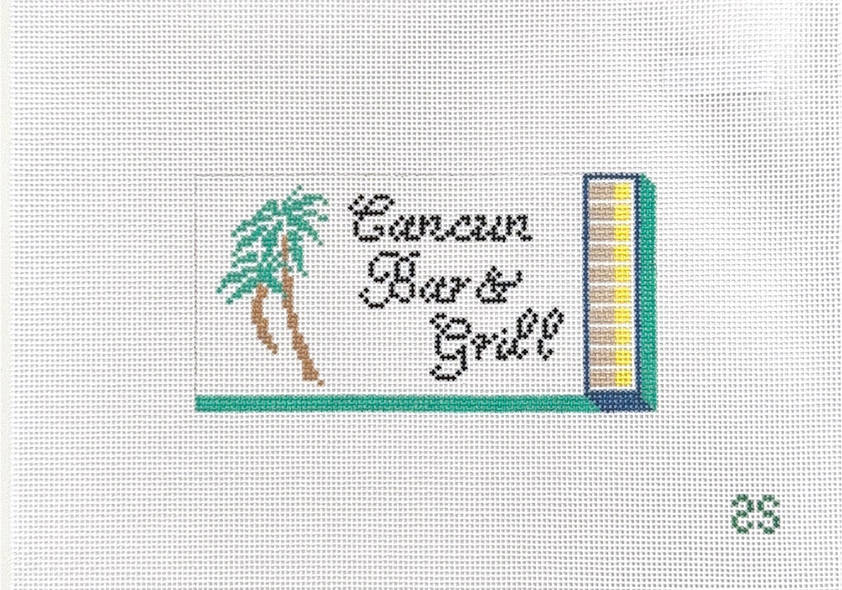 Cancun Bar & Grill Matchbox