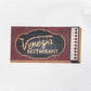 Venezia Matchbook
