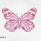 Large Butterfly Pink